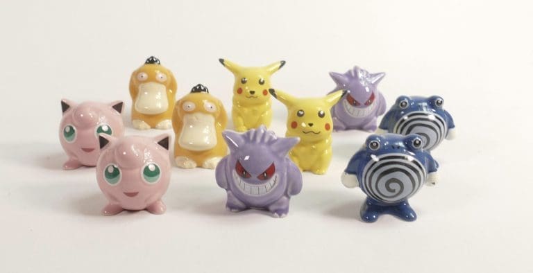 Two sets of Wade Pokemon figures