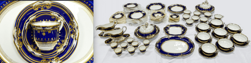 Spode Lancaster pattern dinner service R8950i